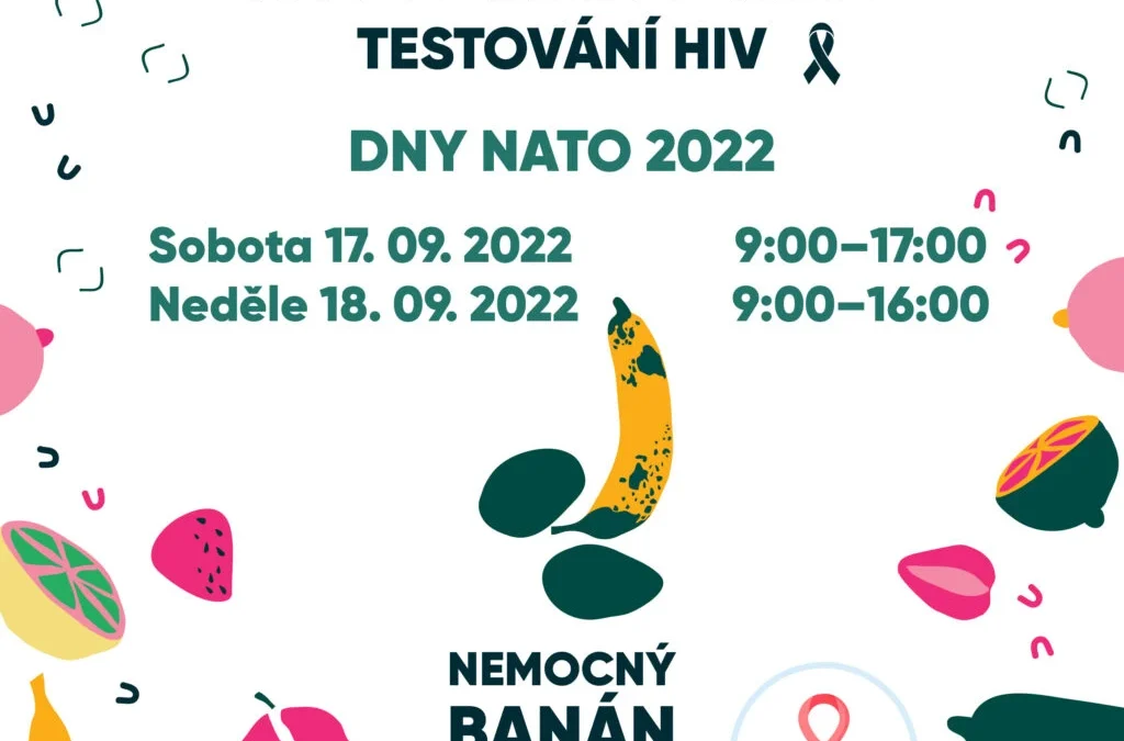 TESTOVÁNÍ HIV NA DNECH NATO 2022