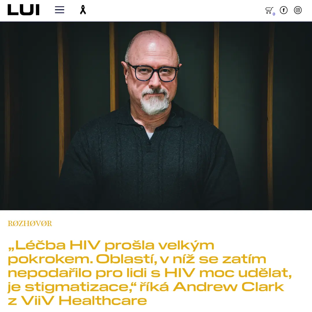 Rozhovor v časopise LUI