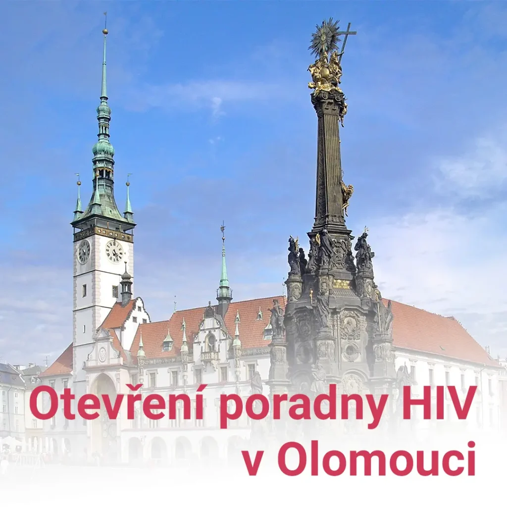 infografika otevření poradny HIV v Olomouci
